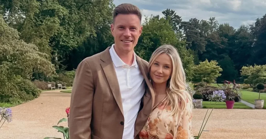 Marc Andre Ter Stegen and his wife Daniel Jehla