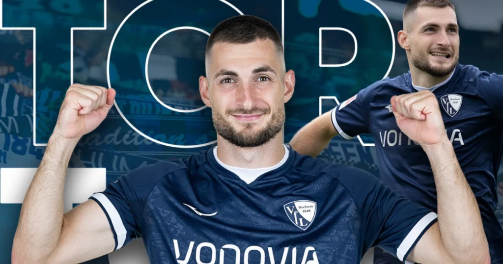 Matus Bero scores the winner against Bayern