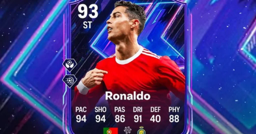 EA FC 25 Cristiano Ronaldo Flashback SBC Stats