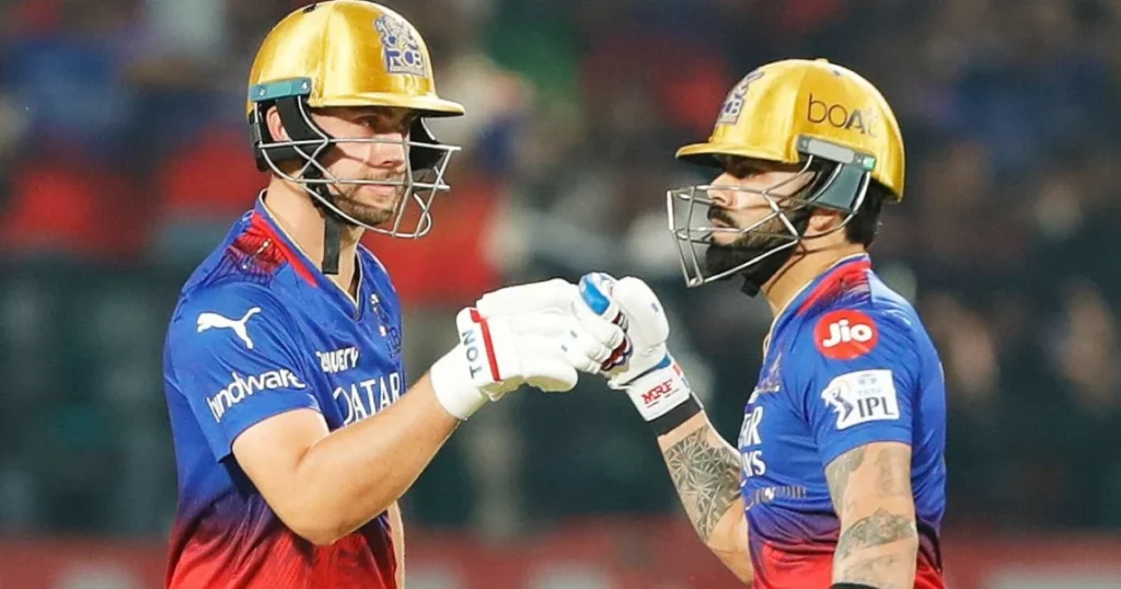 Virat Kohli and Will Jacks