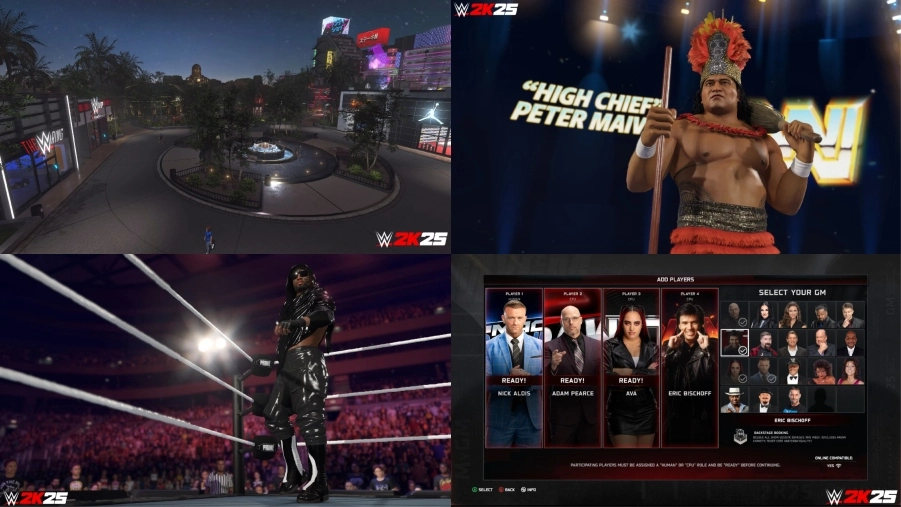 WWE 2K25 Modes