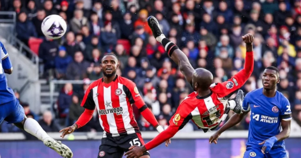 Yoane Wissa of Brentford