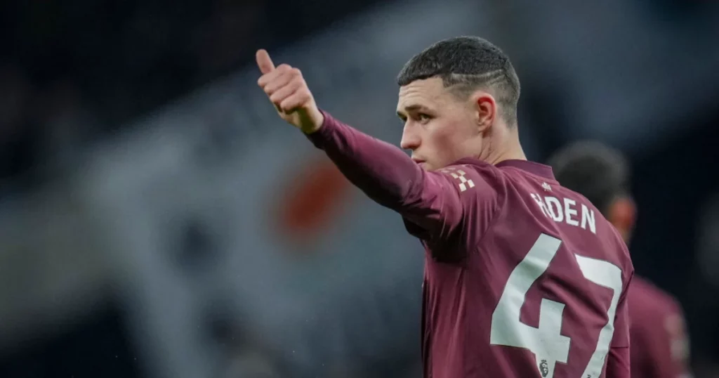 Phil Foden of Man City