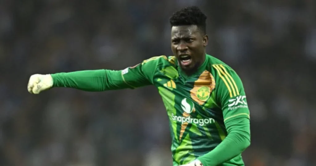 Andre Onana of Manchester United