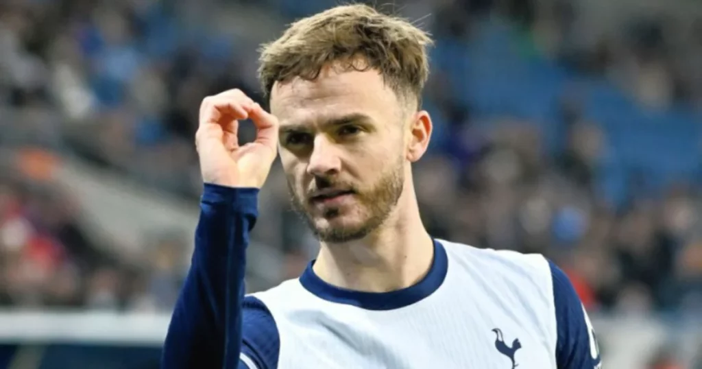 James Maddison of Tottenham Hotspur