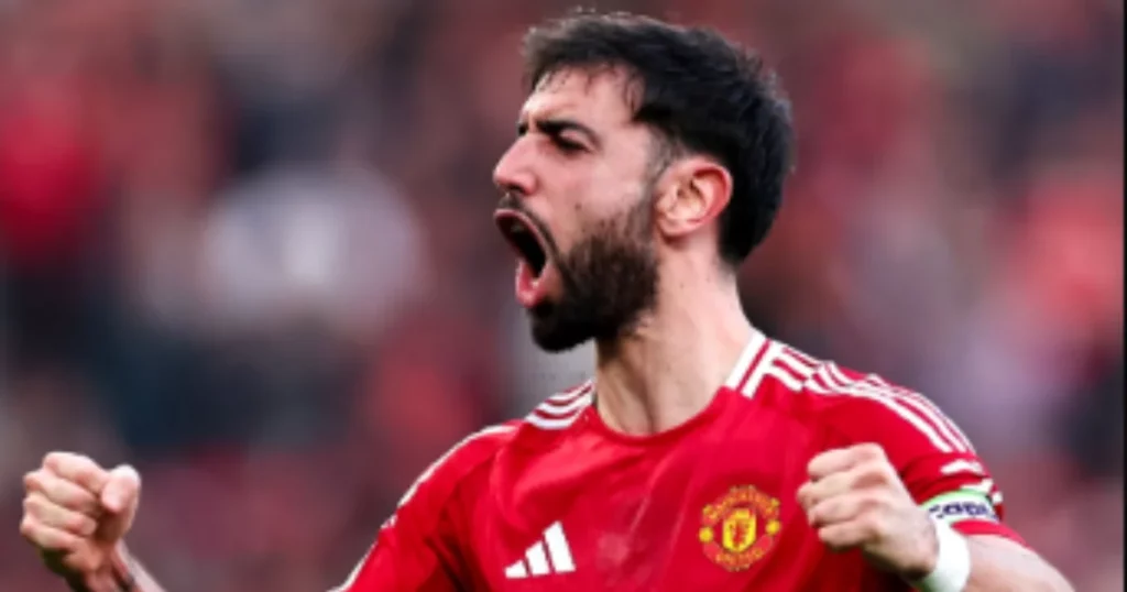 Bruno Fernandes of Manchester United