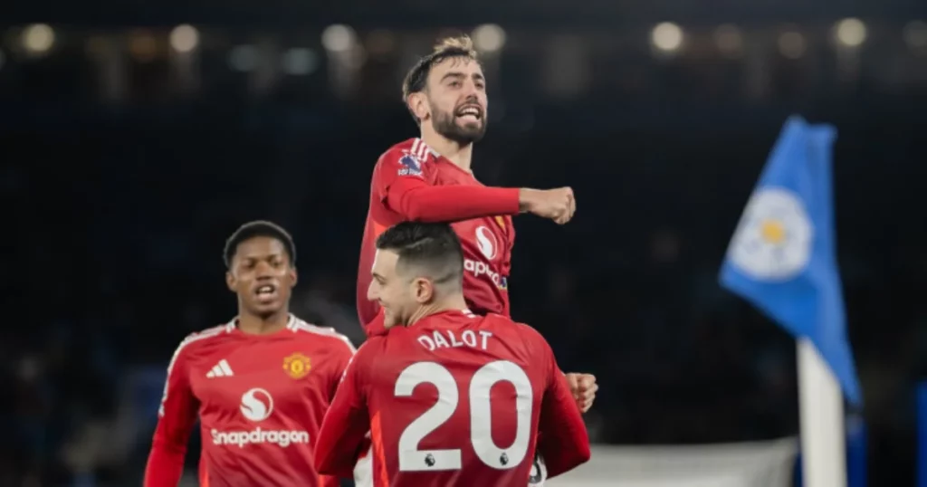 Bruno Fernandes of Manchester United