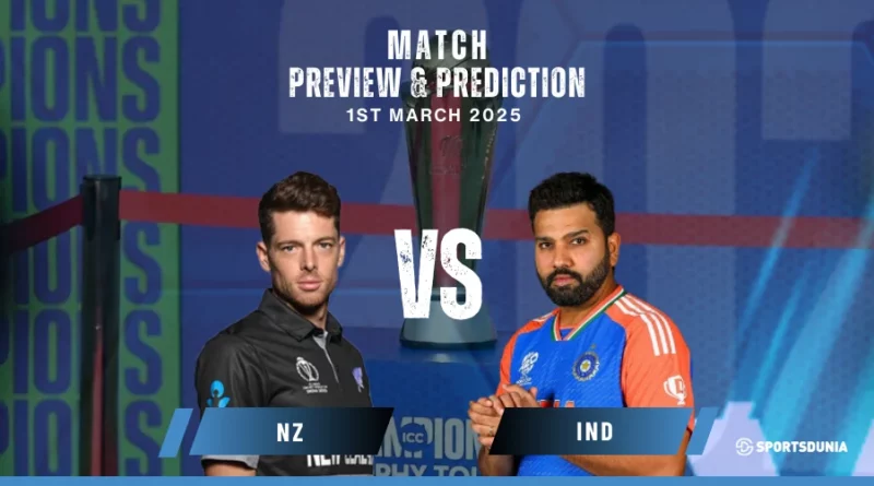 NZ vs IND Match Prediction