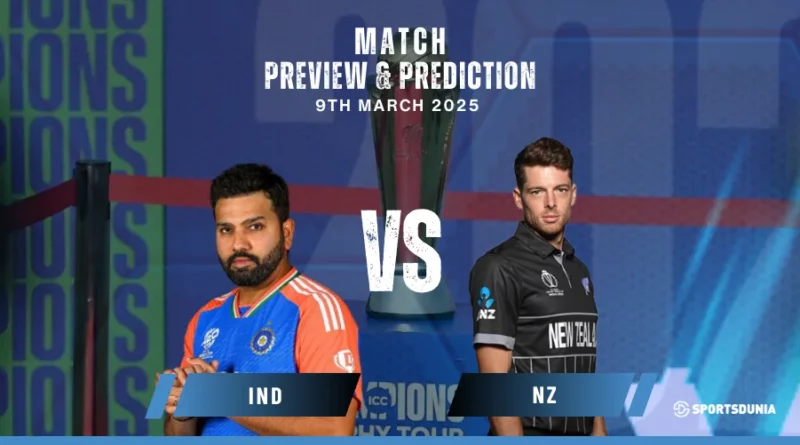 IND vs NZ Match Prediction