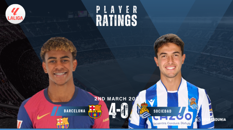 Barcelona vs Real Sociedad Player Ratings
