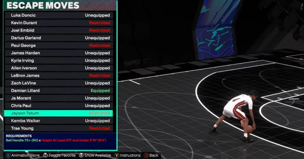 NBA 2K25 Best Dribble Moves