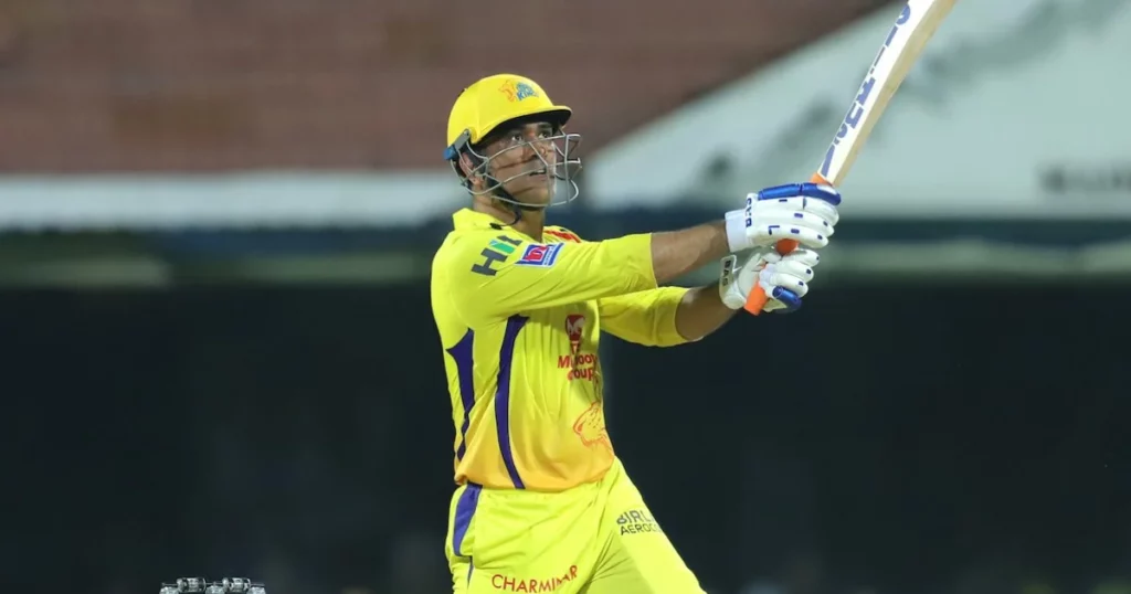 Ms Dhoni for CSK in IPL