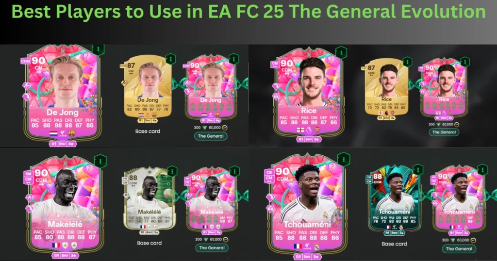 Best Players to Use in EA FC 25 The General Evolution