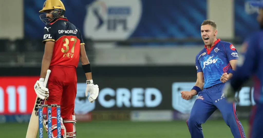Anrich Nortje in IPL