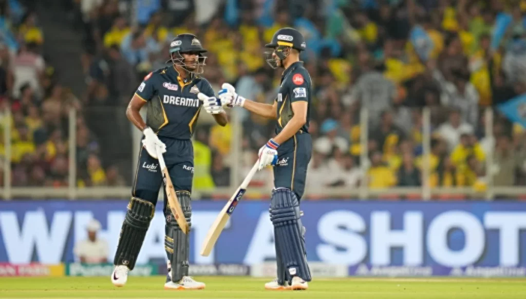 Shubman Gill and Sai Sudarshan in IPL
