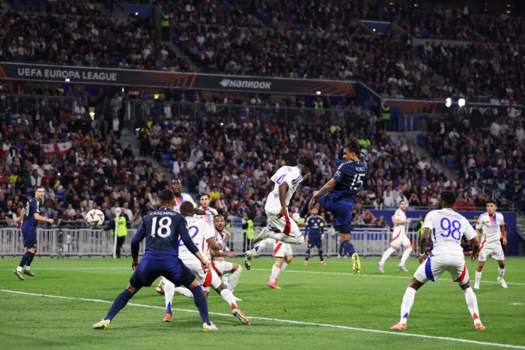 Yoro scored his first goal for the club. (Image Credit- X/ ManUtd)