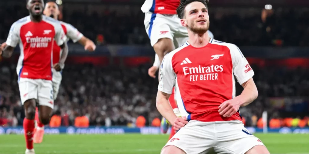 Declan Rice was the best-rated player in Arsenal vs Real Madrid Player Ratings