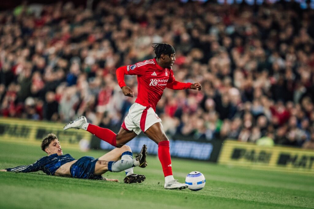 Anthony Elanga's stunning goal was the difference between the two sides. (Image Source- X/ NFFC)