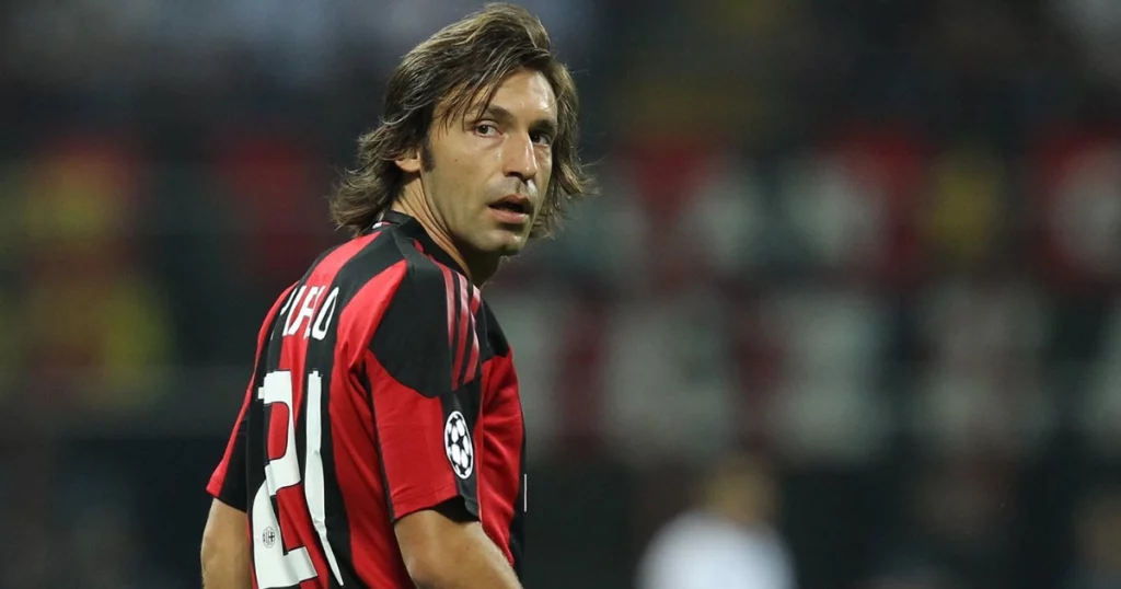 Andrea Pirlo (Image Credit: Official AC Milan's X Account)