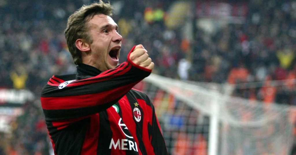 Andriy Shevchenko is one of the Best AC Milan Players of all time