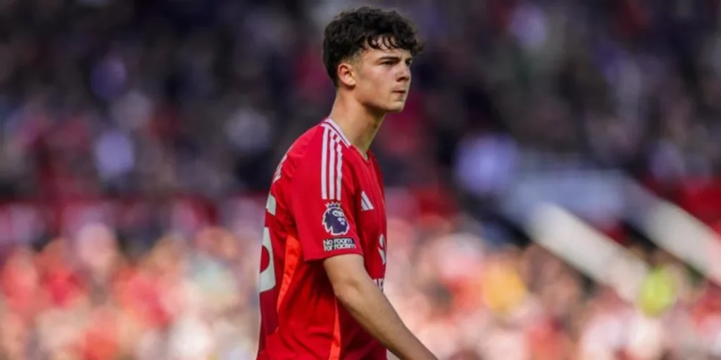Tyler Fredricson made his debut for Manchester United today