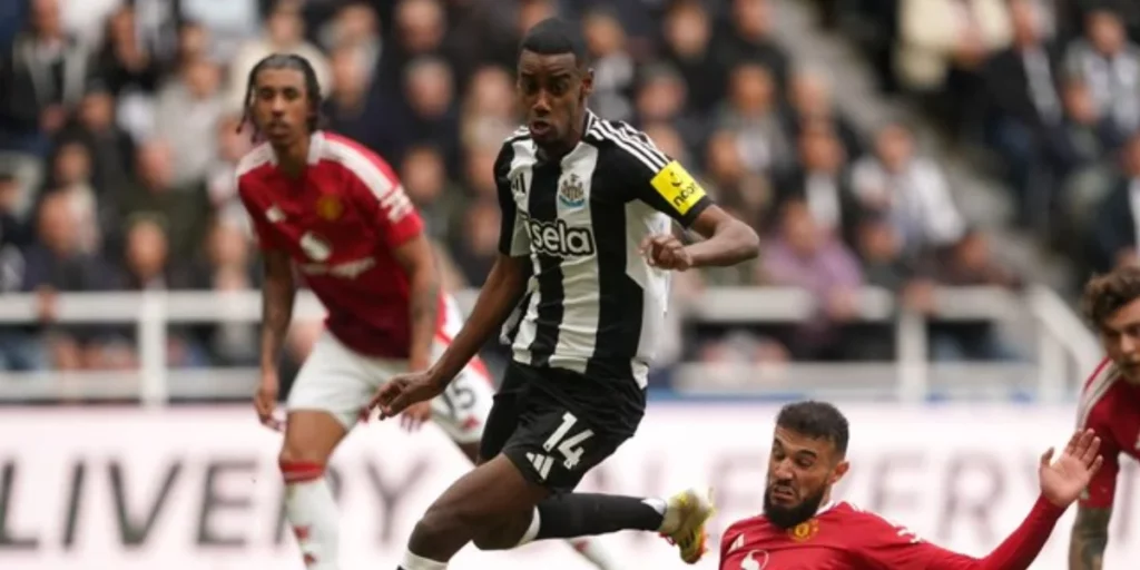 Alexander Isak in action today (Image Credits: X/@Squawka_Live)
