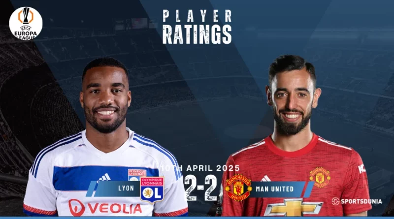 Lyon vs Manchester United Player Ratings