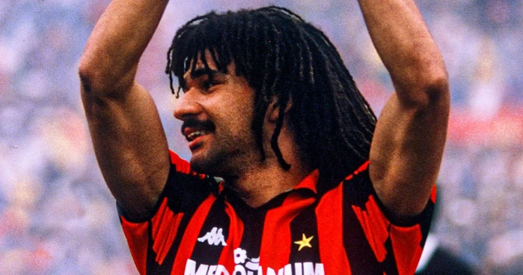 Ruud Gullit (Image Credit: Official AC Milan's X Account)