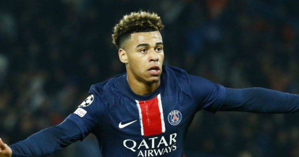 Doue scored a fantastic equaliser for PSG (Image Source- X/ PSG_English)