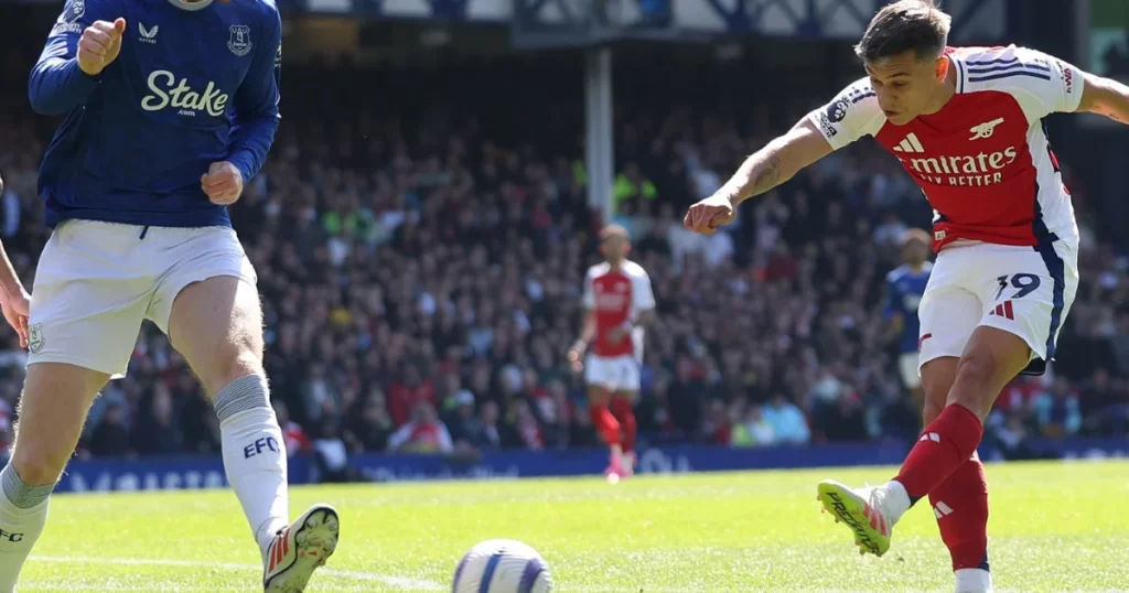 Arsenal player in action. (Image Source: X/Arsenal)