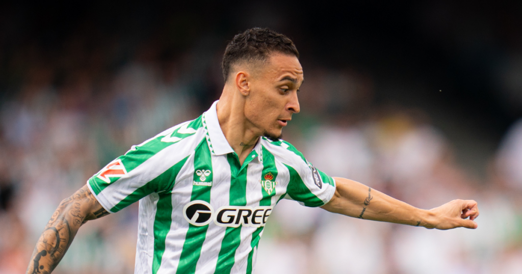 Antony couldn't get amongst the goals (Image credit: Real Betis |X)