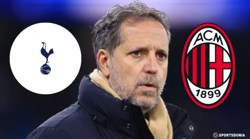 AC Milan Reach Agreement with Fabio Paratici Inspite of Spurs Interest