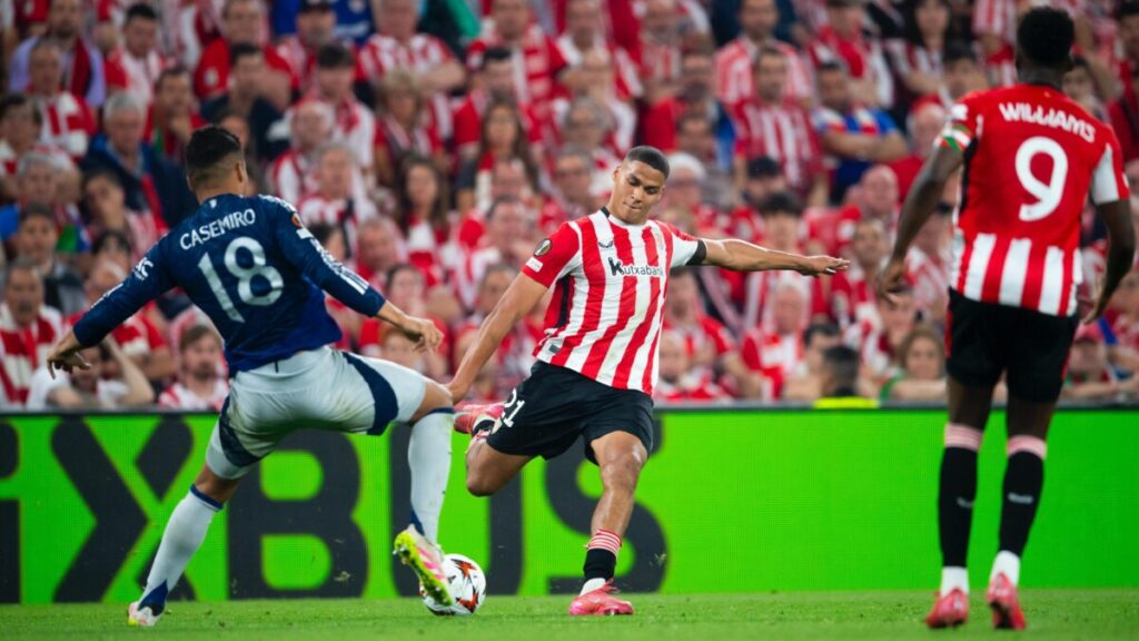 Bilbao had no answer for Man United's quality on home turf. (Image Credit- X/ Athletic_EN)