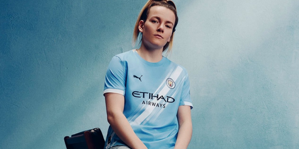 Manchester City's home kit is one of the best football kits for the 25/26 season