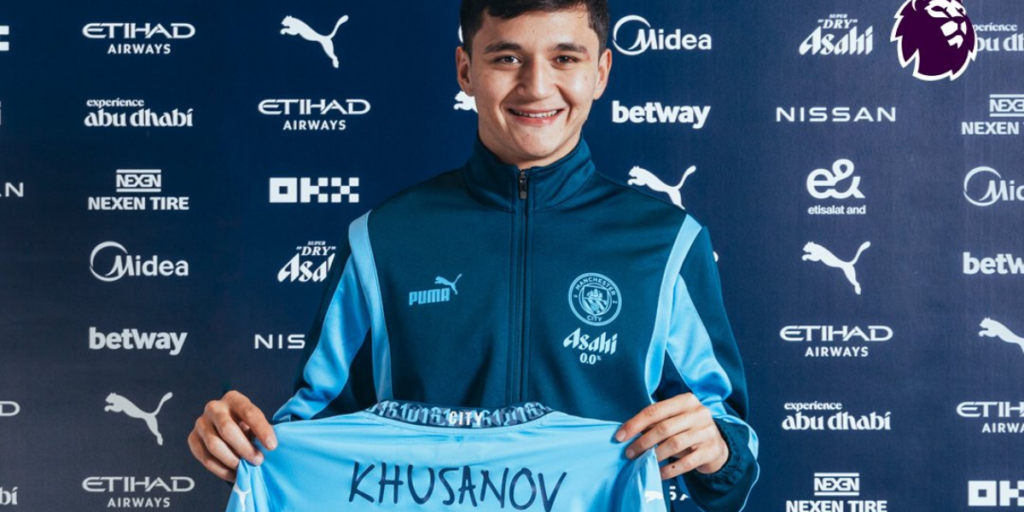 Khusanov didn't take long to be included in the list of top 10 fastest players in the premier league