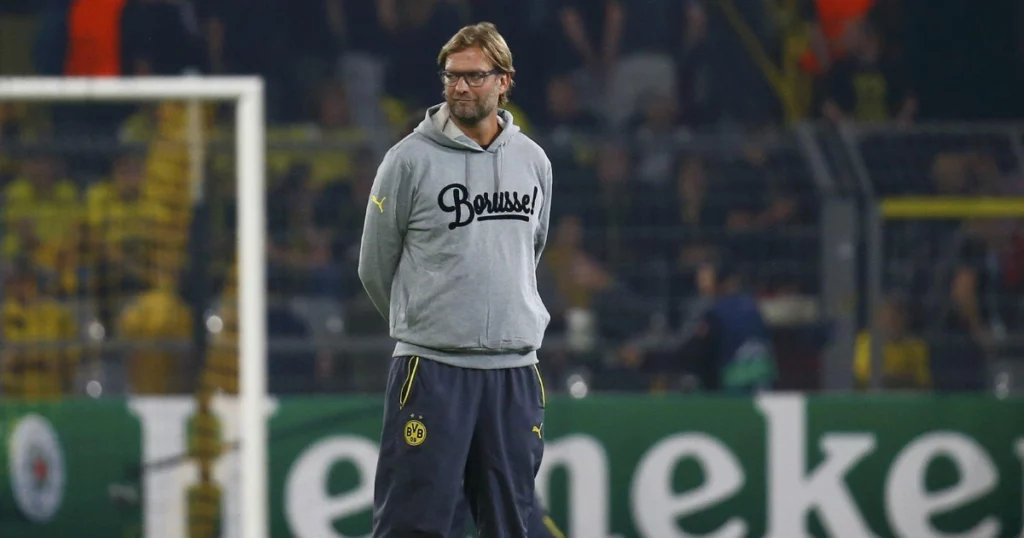 Jurgen Klopp at Borrusia Dortmund