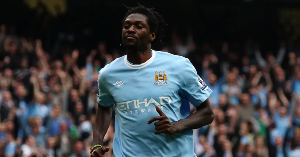 Emmanuel Adebayor (Image Credit: X / @premierleague)