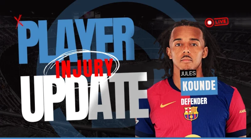 Jules Kounde Injury Update