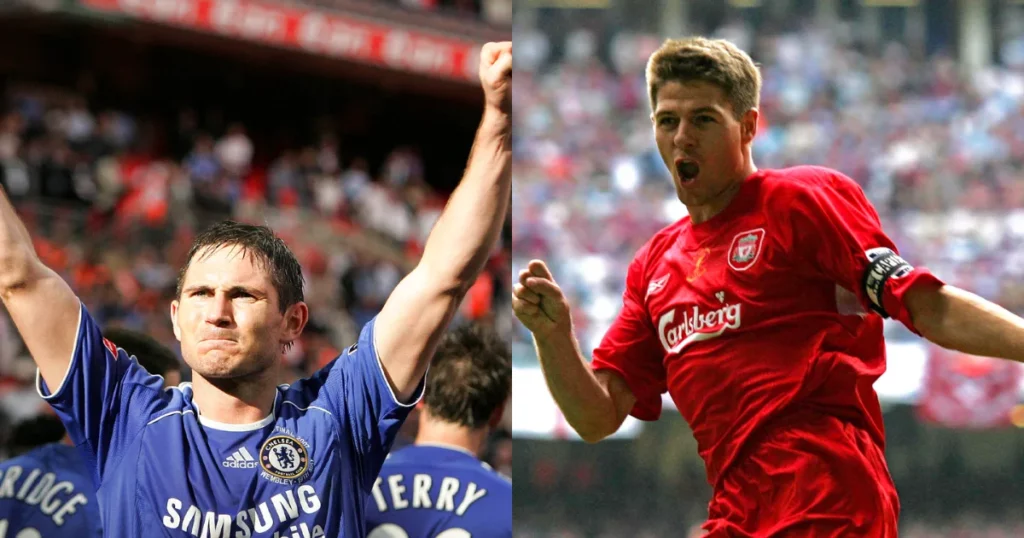Lampard vs Gerrard stats