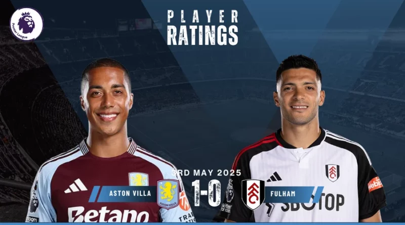 Aston Villa vs Fulham Player Ratings