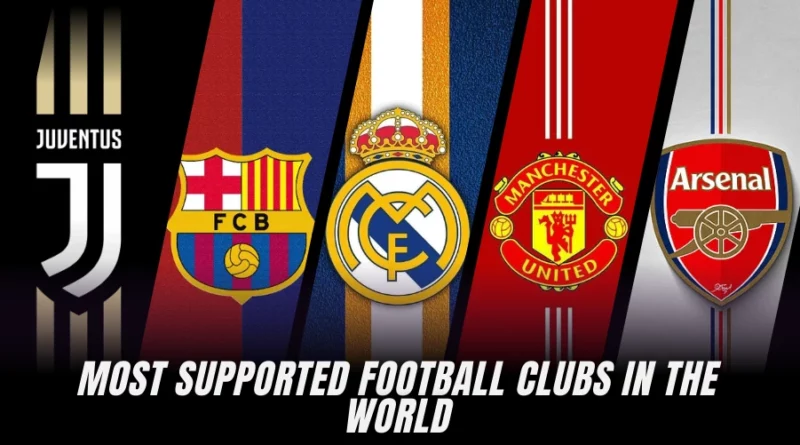 Top 10 Most Supported Football Clubs in the World (2025)