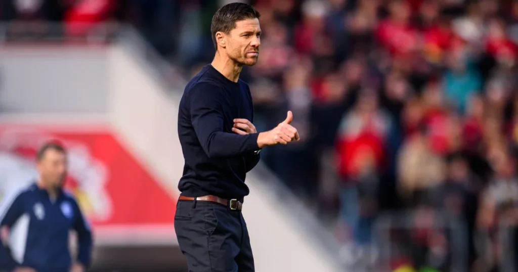 Xabi Alonso (Image Credit: X / @bayer04_en)