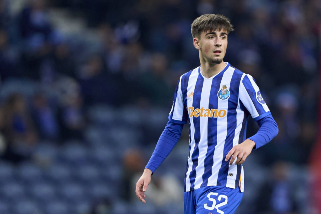 Martim Fernandes in action. (Image Credits: Official X@/FCPorto)