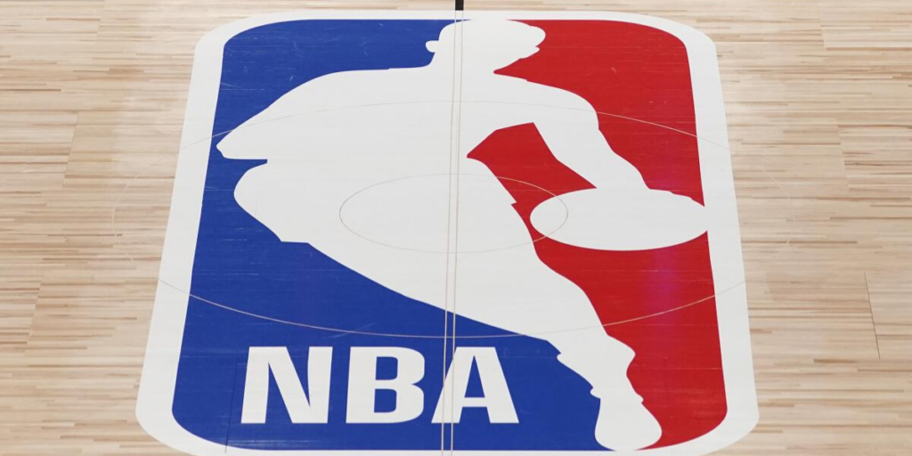 The NBA logo