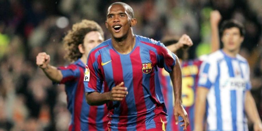 Samuel Eto'o is the second richest football player in Africa