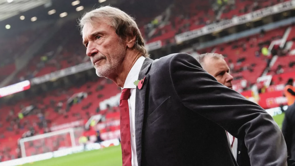 One of the richest football club owners, Sir Jim Ratcliffe