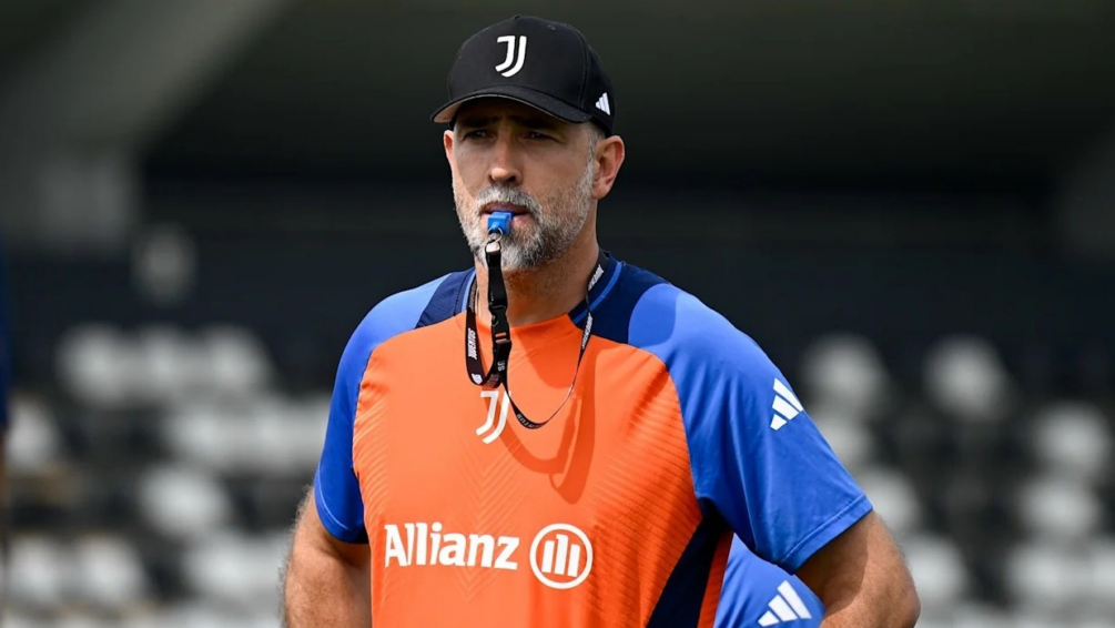 Igor Tudor in a practice session. (Image Credits: X@/Forza Juventus)