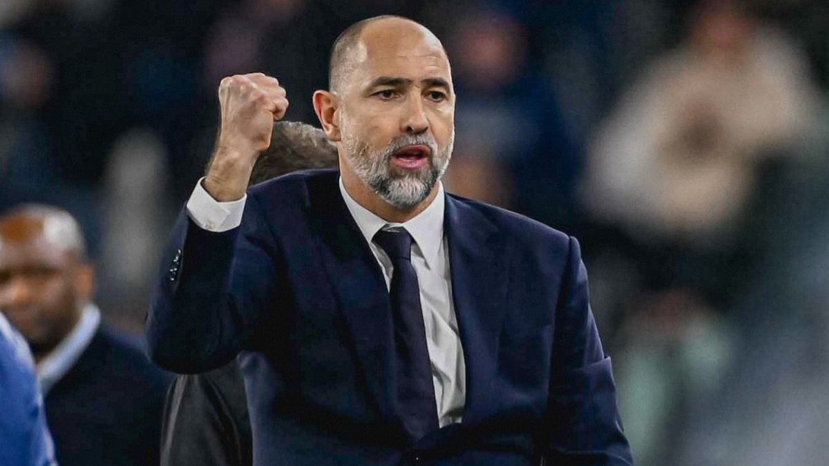 Igor Tudor celebrates a victory. (Image Credits: X@/FabrizioRomano)