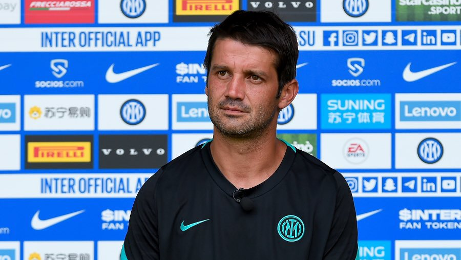 Cristian Chivu in a press conference. (Image Credits: Official X@/InterXtra)
