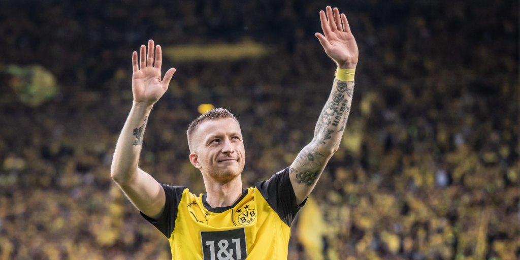 Marco Reus is one of Dortmund's biggest legends from the academy